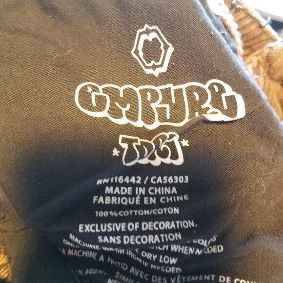 Empyre Tori Brown Corduroy Pants Women’s Size 6 Retro 90's Y2K Loose Baggy - Picture 8 of 8